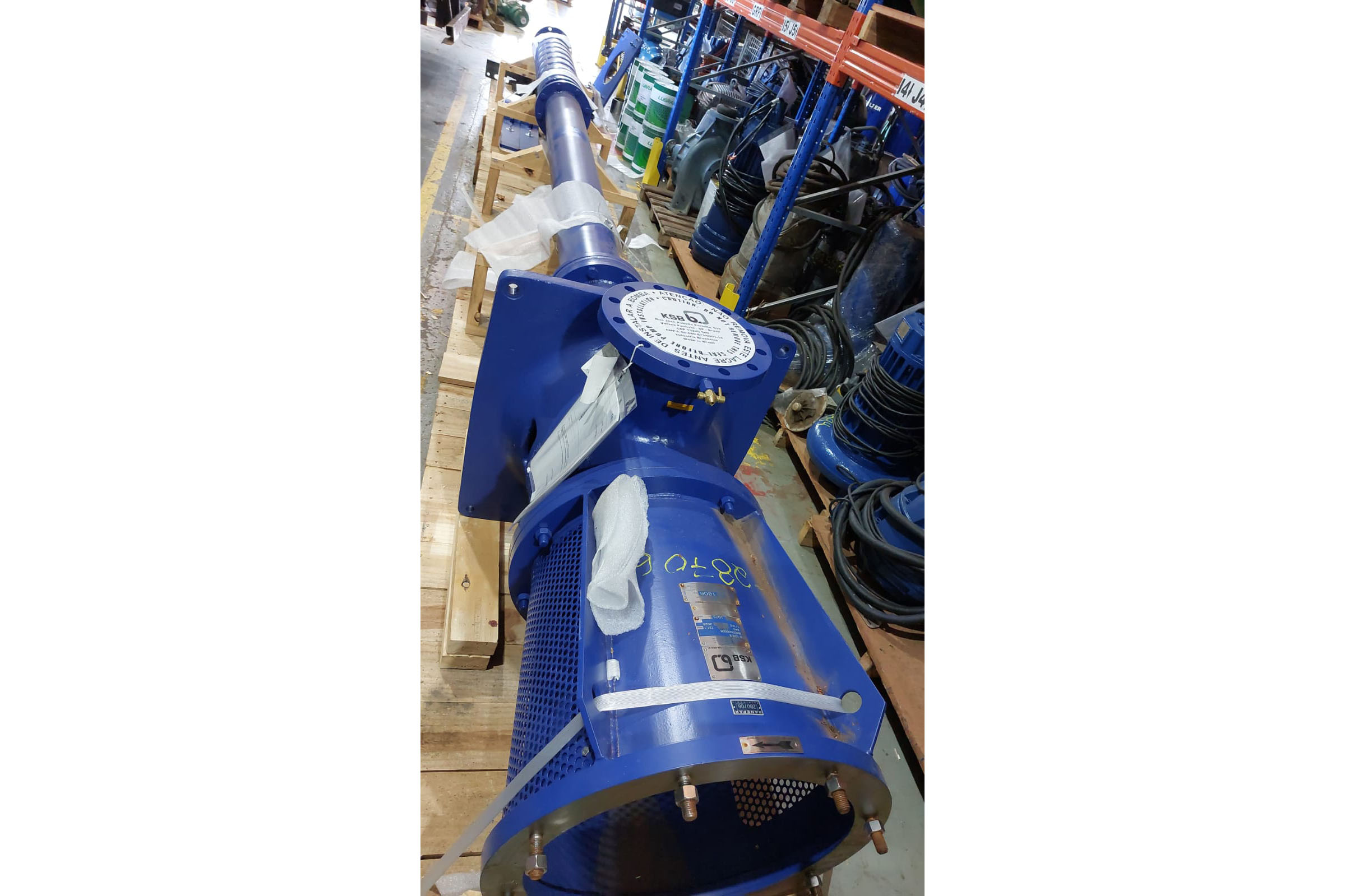 Novos conjuntos moto-bomba darão maior eficiência operacional e energética ao sistema de abastecimento em Palmas