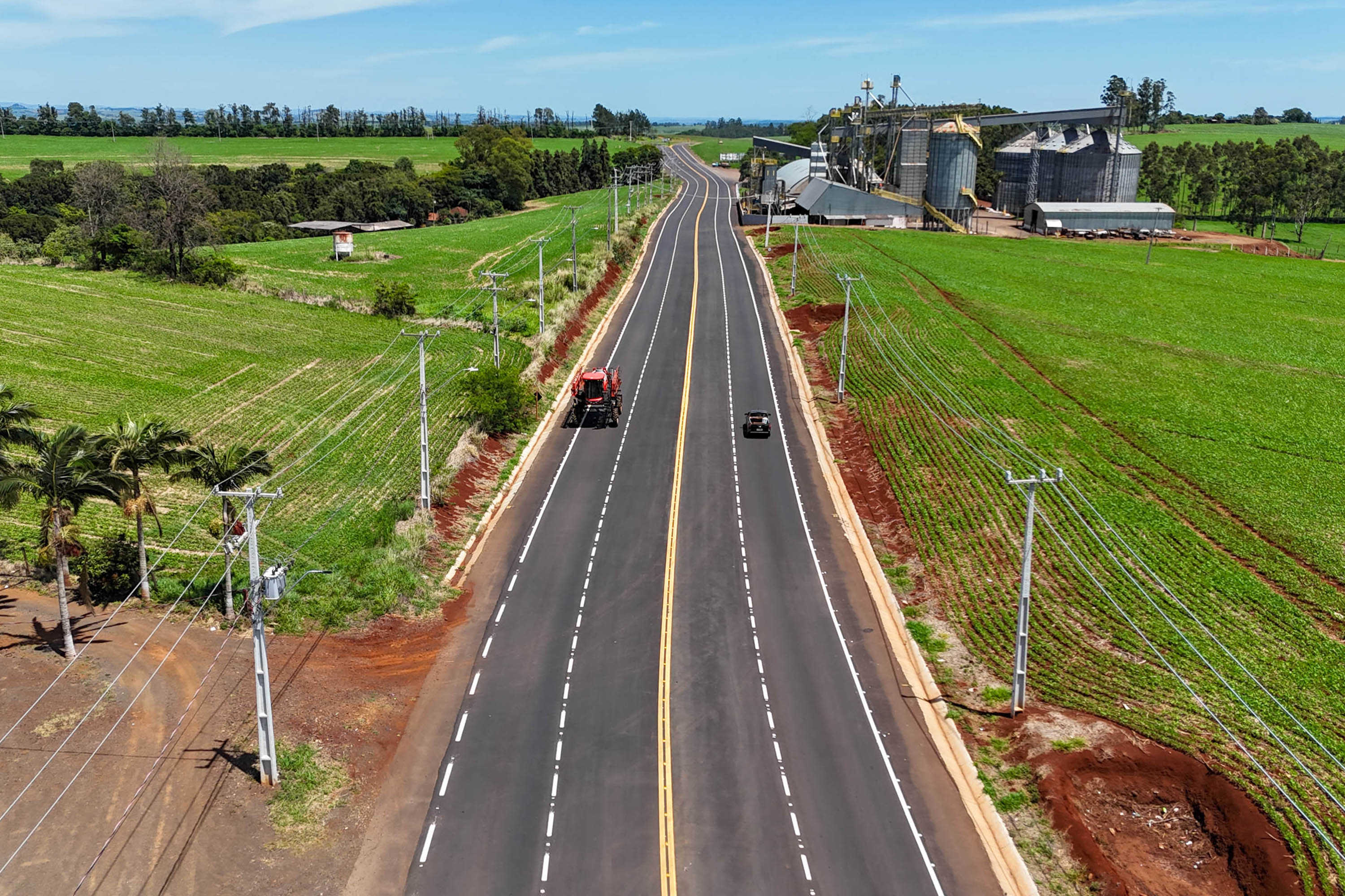 Governador autoriza início da restauração e ampliação da PRC-466 entre Lidianópolis e Manoel Ribas