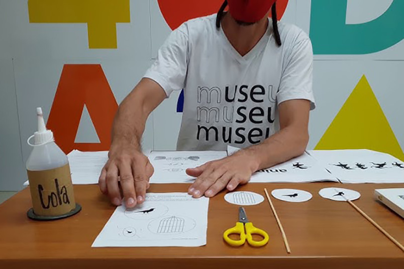 MAC Paraná promove oficina de paper motion em parceria com a UNESPAR