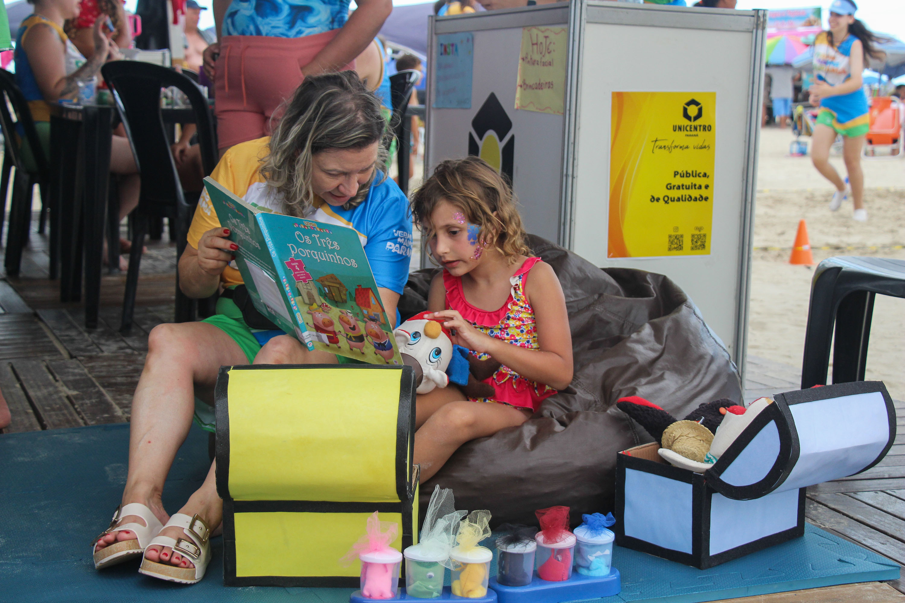 SETI -Universidades estaduais levam projetos de ciência, tecnologia e saúde ao Verão Maior Paraná 2026