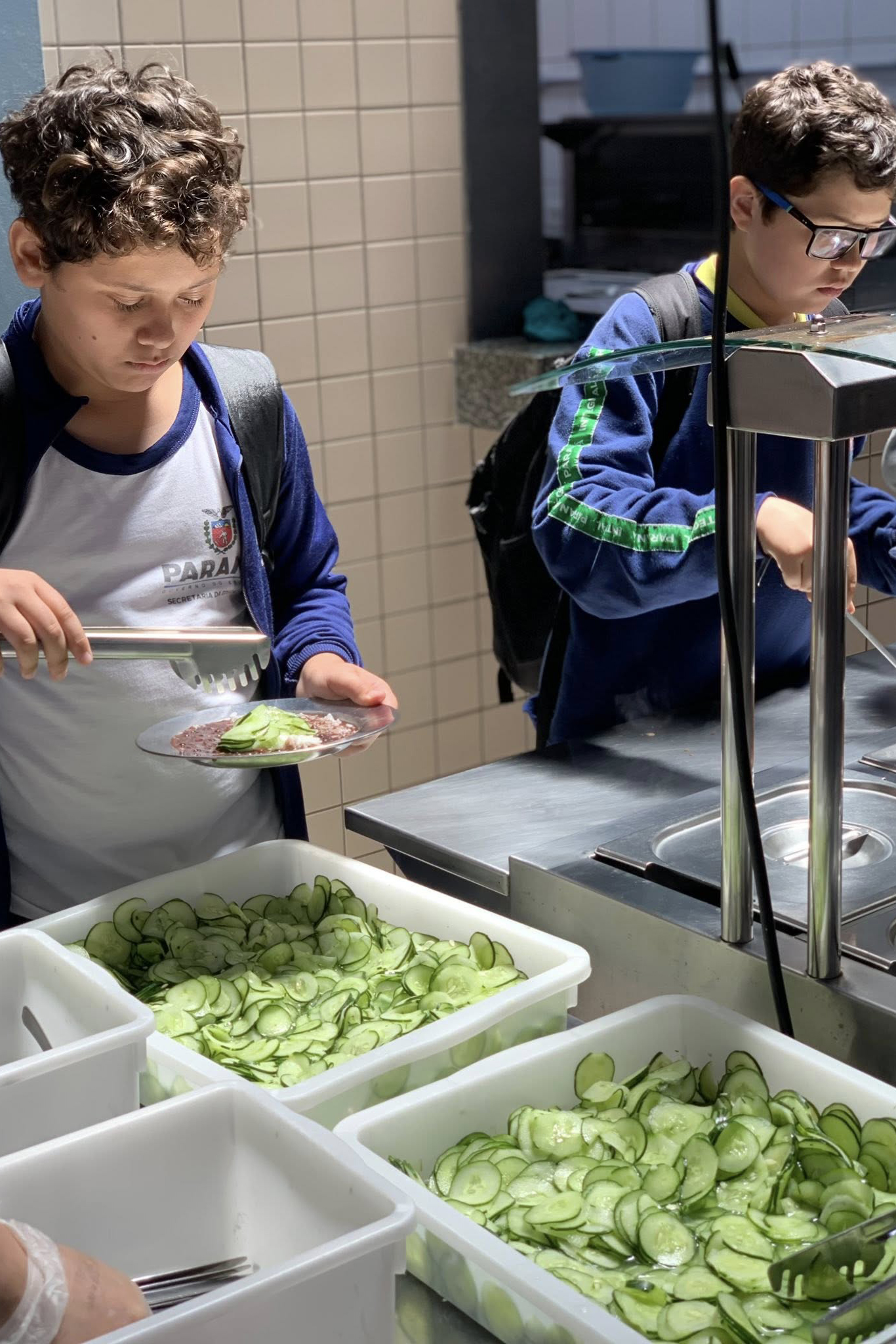 SEED - Orgânicos ganham espaço na alimentação escolar e chegam a 5 mil toneladas no Paraná