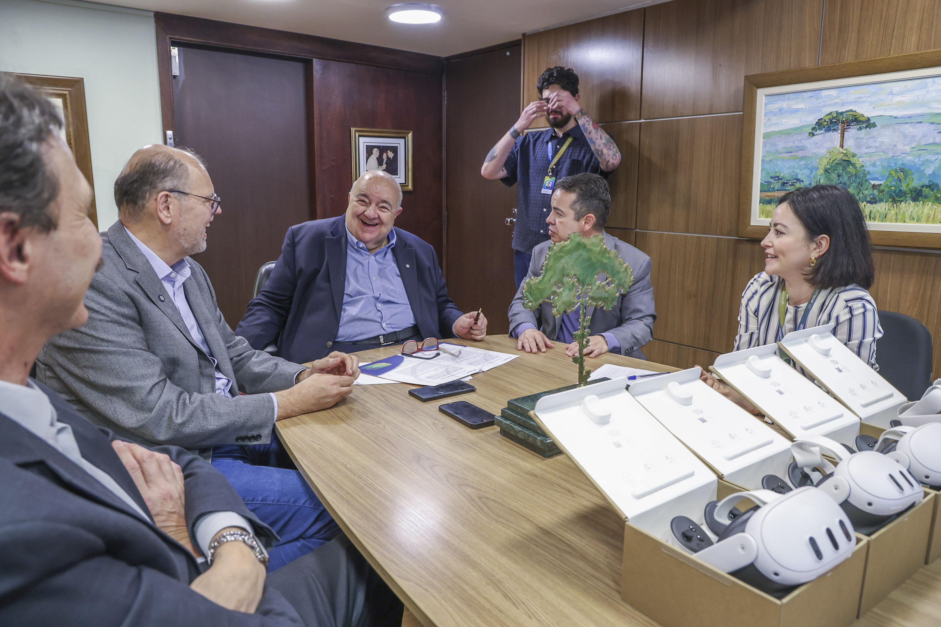 Carretas da Inovação agora contam com óculos de realidade virtual para educação ambiental