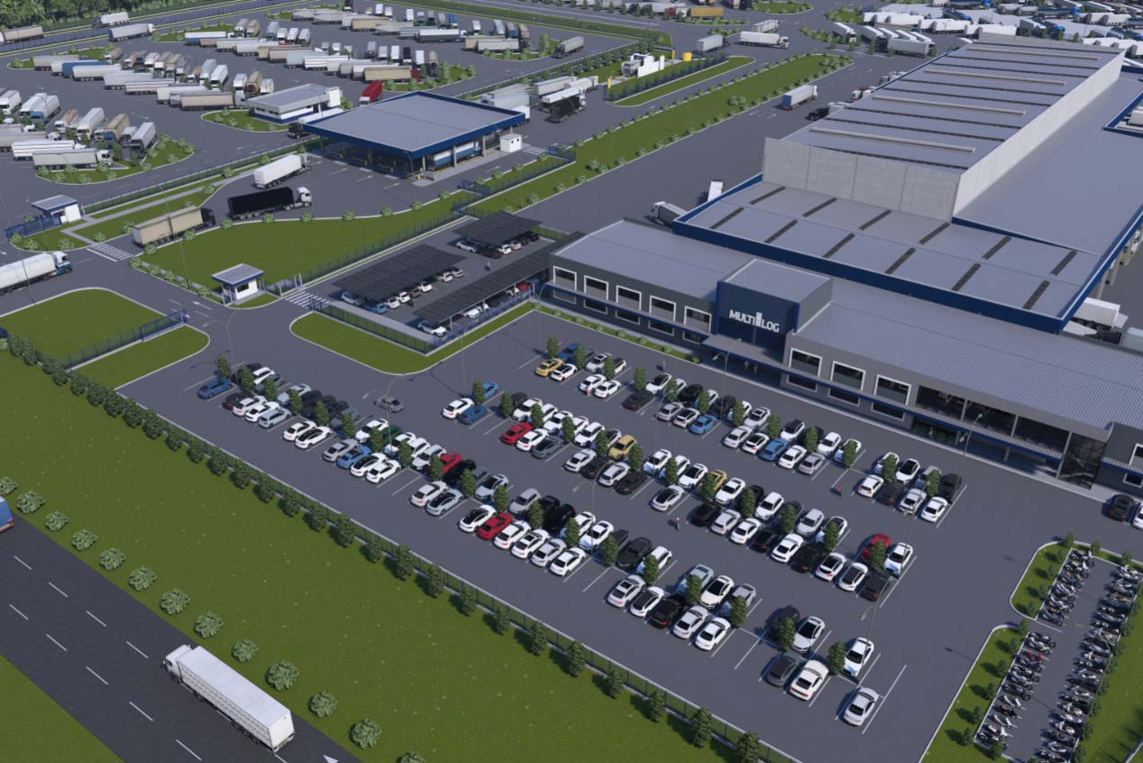 Com capacidade para 2 mil caminhões/dia, novo Porto Seco de Foz do Iguaçu será o maior da América Latina