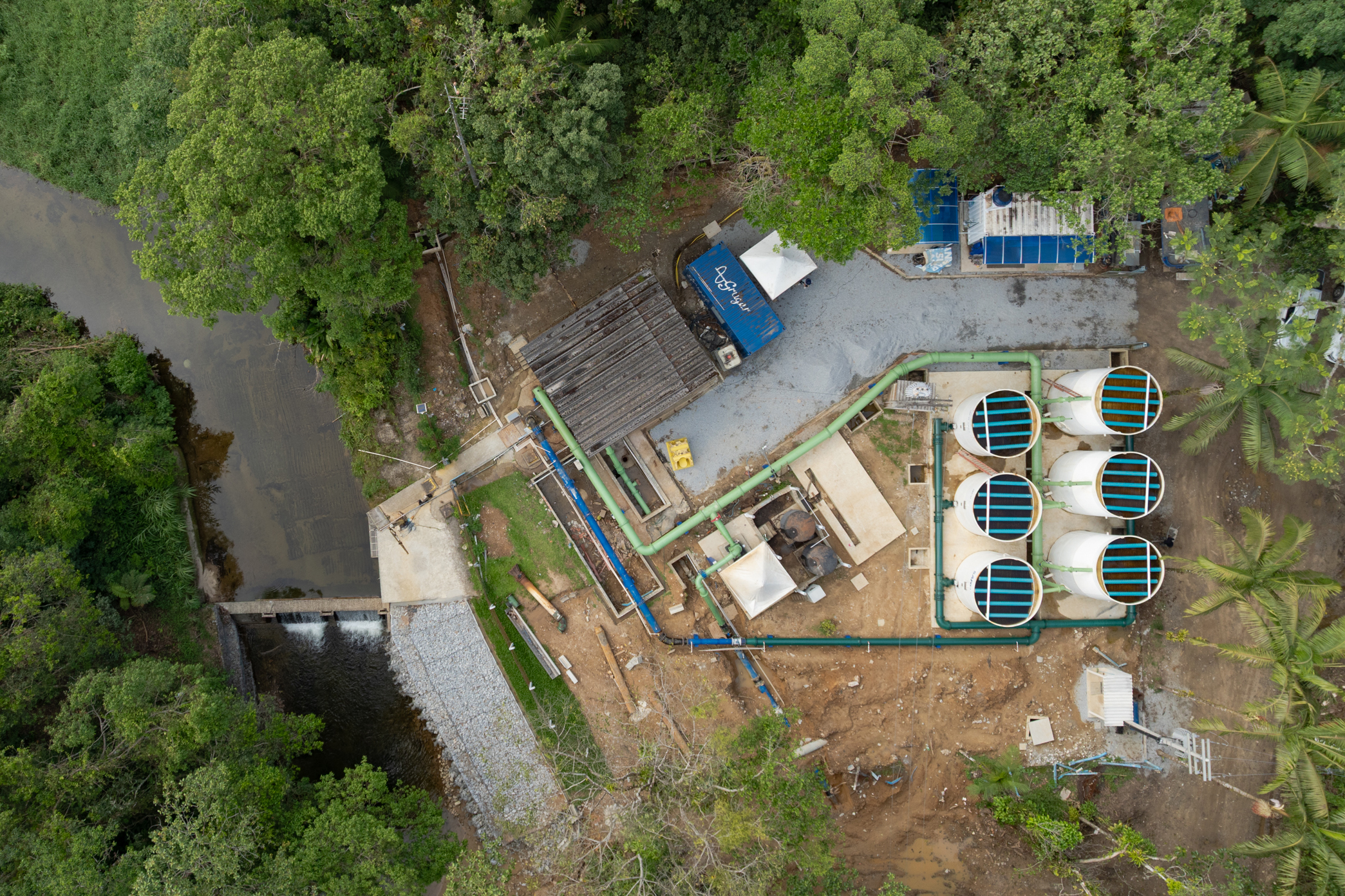 Novo sistema da Sanepar evita paralisação da Estação de Tratamento de Água de Matinhos durante chuvas mais intensas