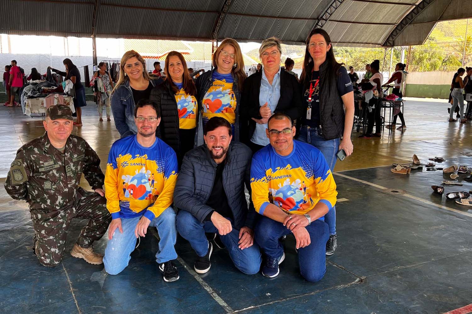 Sanepar 63 anos - ESPÍRITO SOLIDÁRIO - Trabalho voluntário cresce na Sanepar e se consolida como estratégia de ação social e ambiental