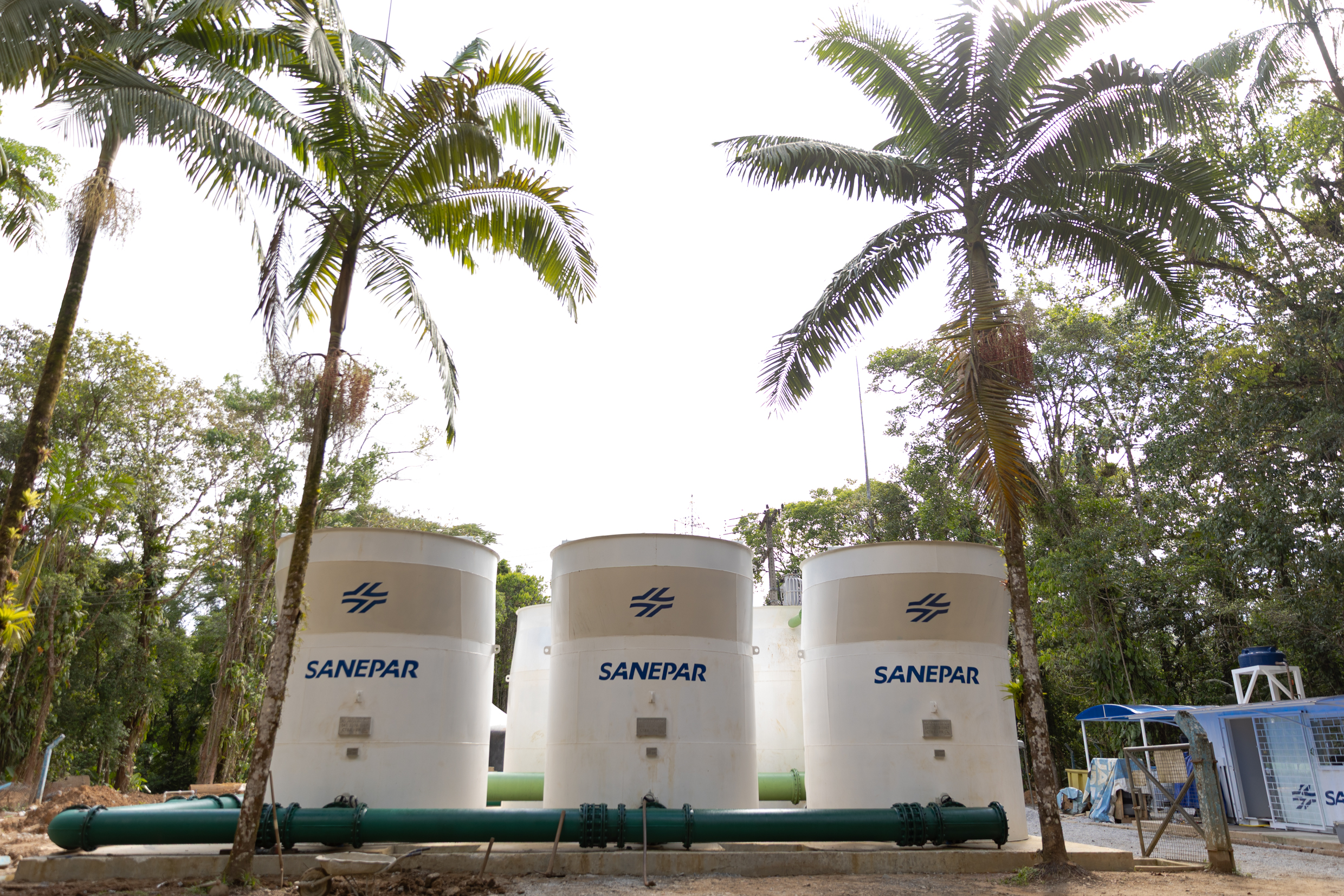 Novo sistema da Sanepar evita paralisação da Estação de Tratamento de Água de Matinhos durante chuvas mais intensas