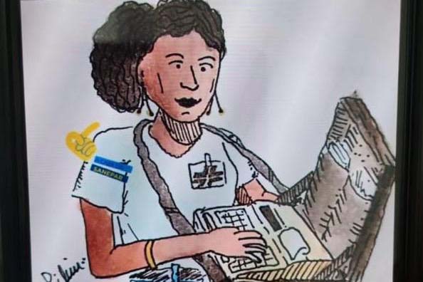 Jandira Tomaz da Silva, de 59 anos, uma das figuras com histórias de pioneirismo na empresa.