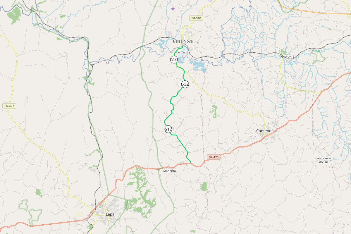 DER - Balsa Nova e Mariental