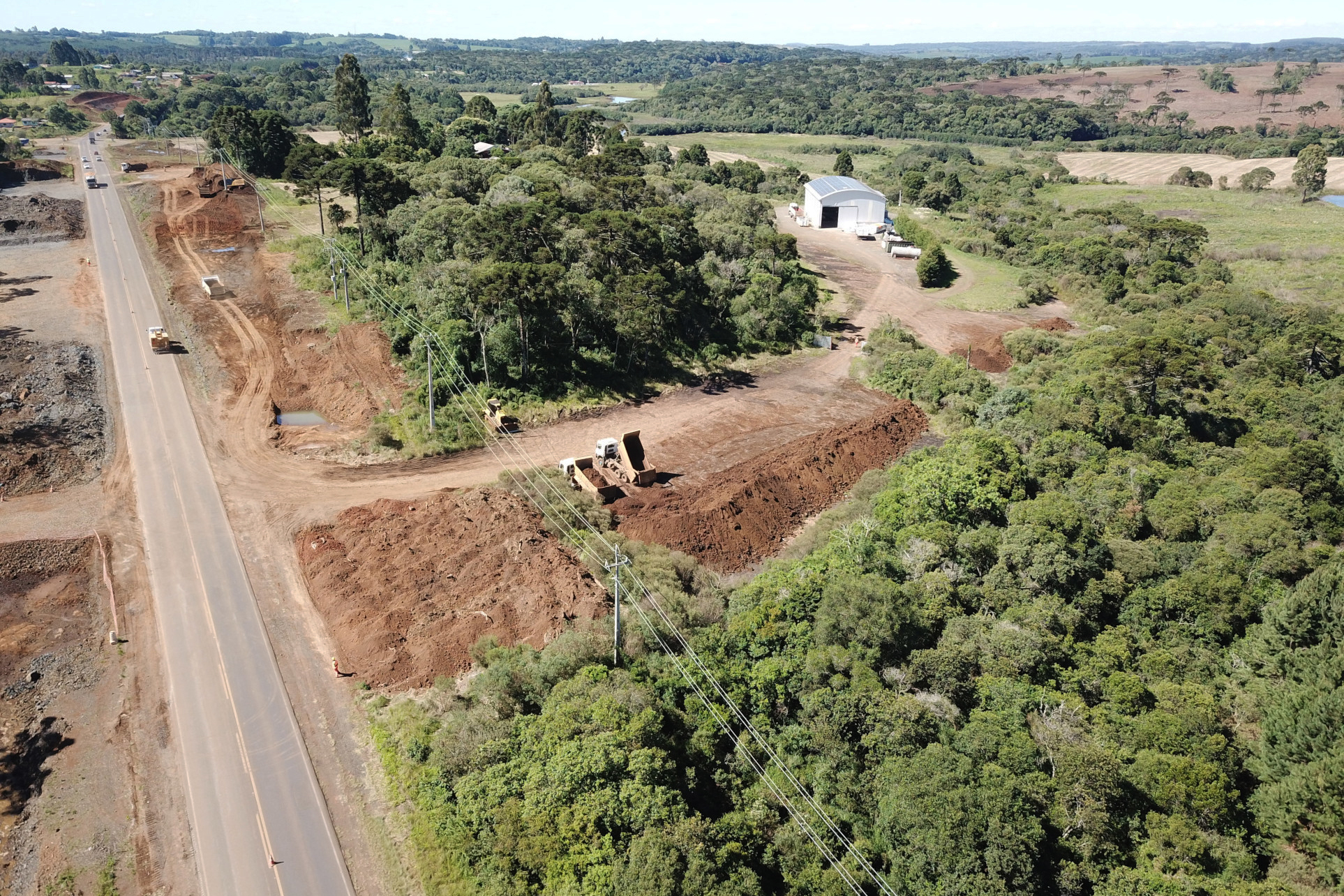 PRC-466 entre Turvo e Palmeirinha