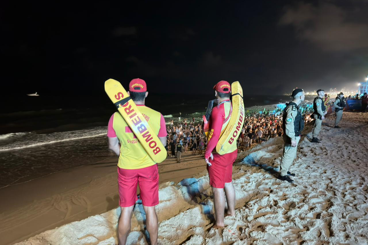 Motos aquáticas e drone com câmera térmica reforçaram segurança em shows do Verão Maior Paraná