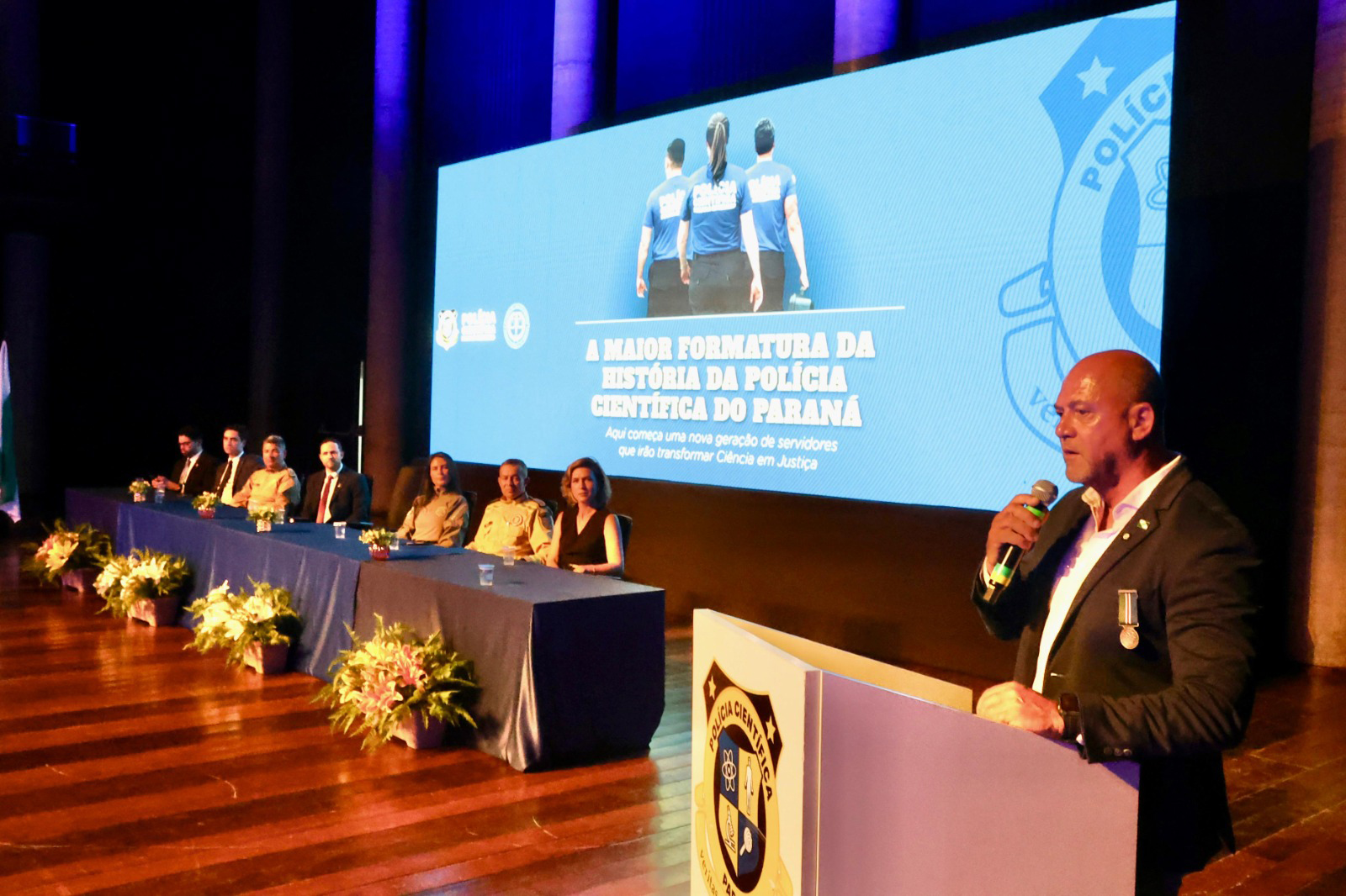 Polícia Científica do Paraná realiza maior formatura da história