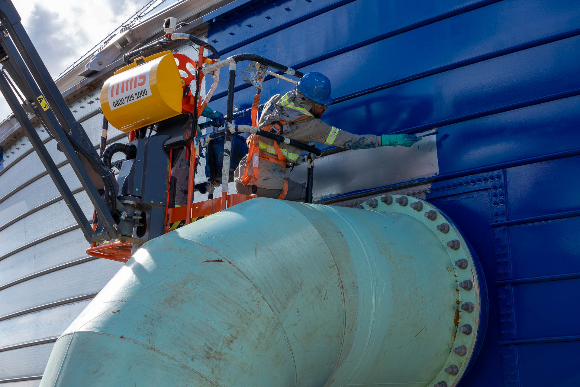 Curitiba constrói maior reservatório em aço da América Latina