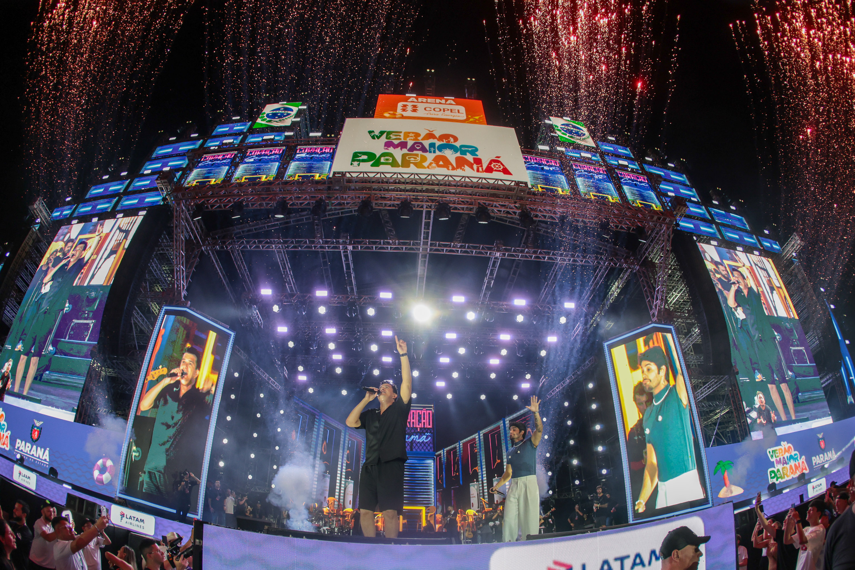 A dupla Hugo e Guilherme