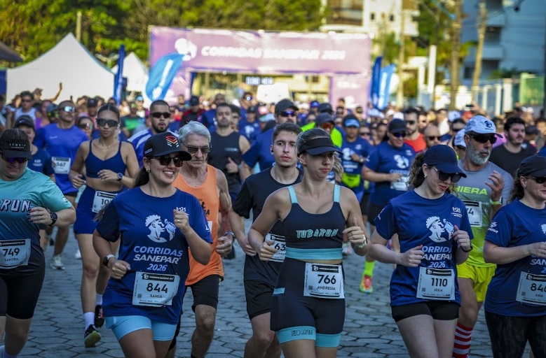 Corrida Sanepar em Matinhos reúne mais de 1.500 participantes