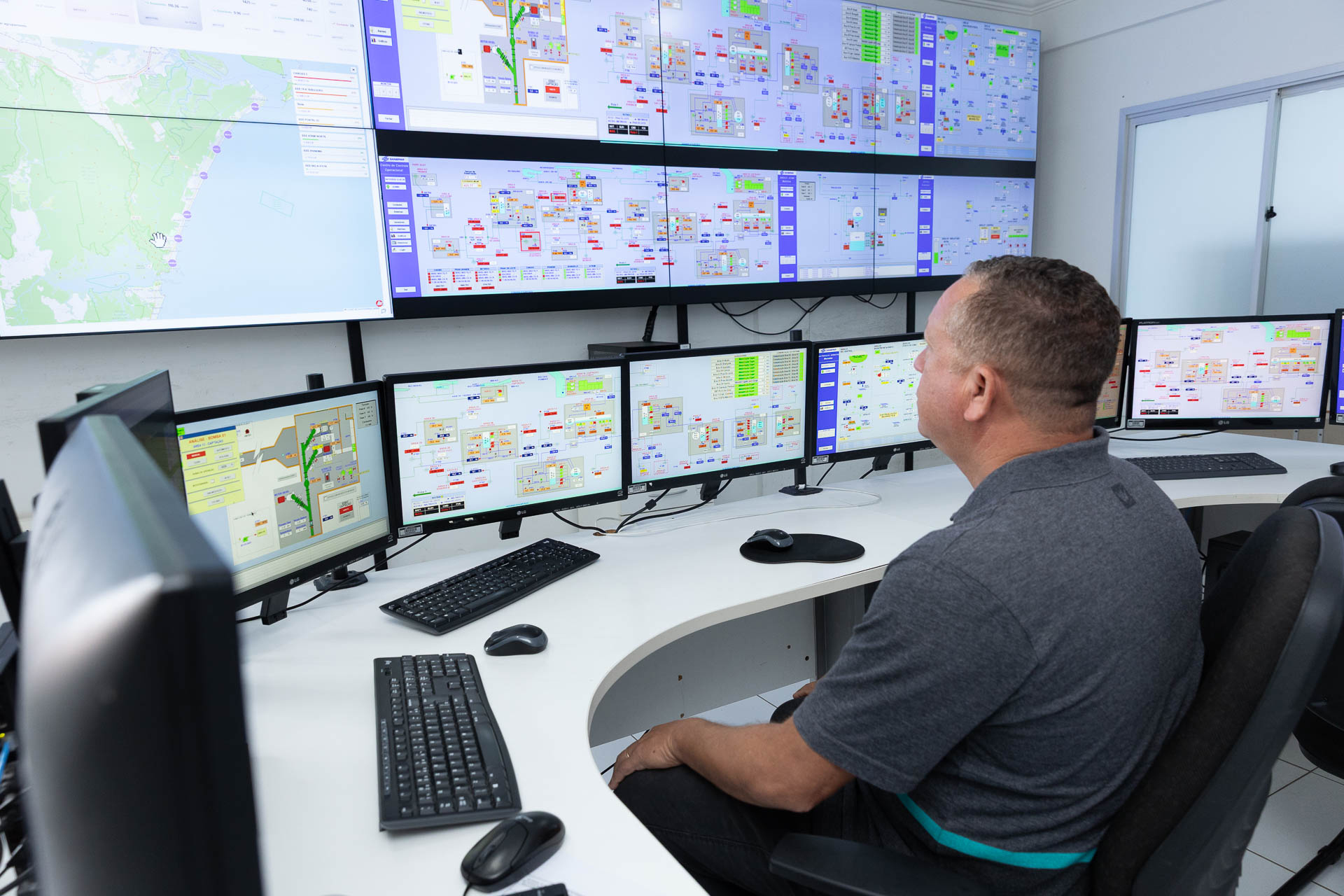 Sanepar usa sensores inteligentes para monitorar redes de água e esgoto no Litoral