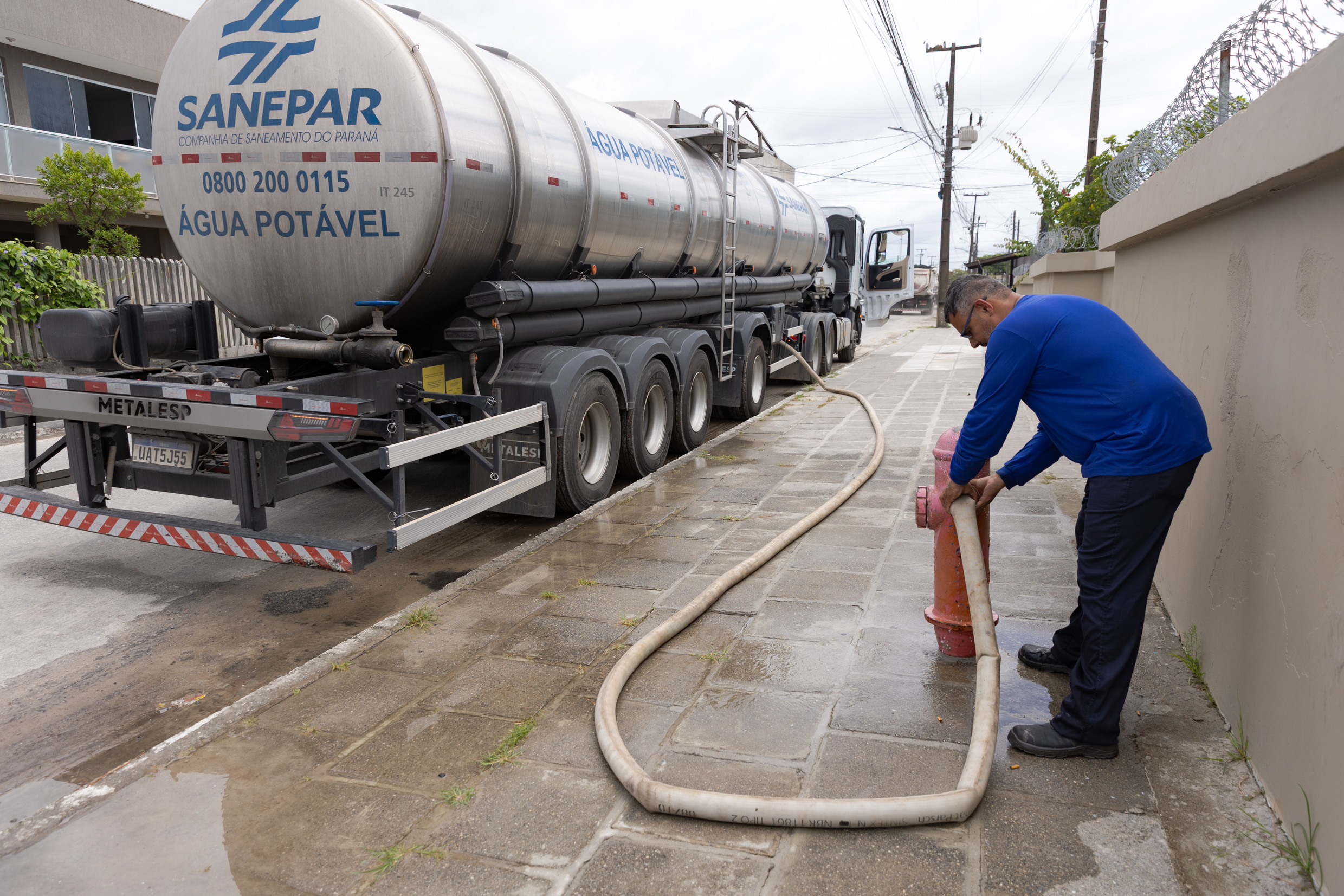 Sanepar tem produção recorde em janeiro e reforça sistema no Litoral para o carnaval