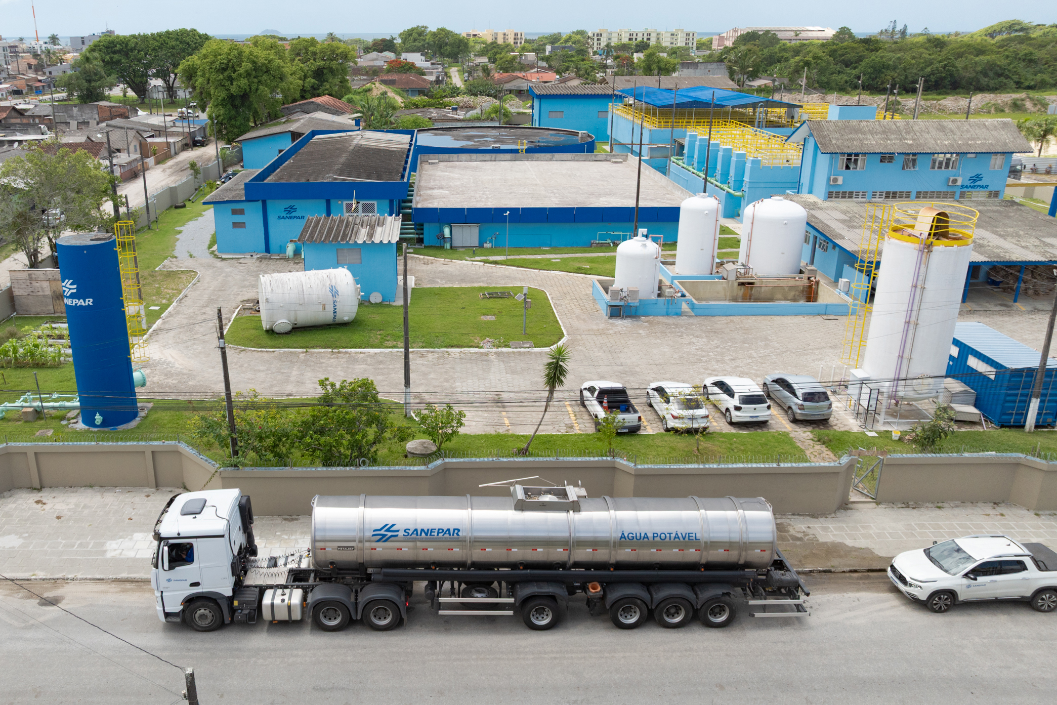 Sanepar tem produção recorde em janeiro e reforça sistema no Litoral para o carnaval