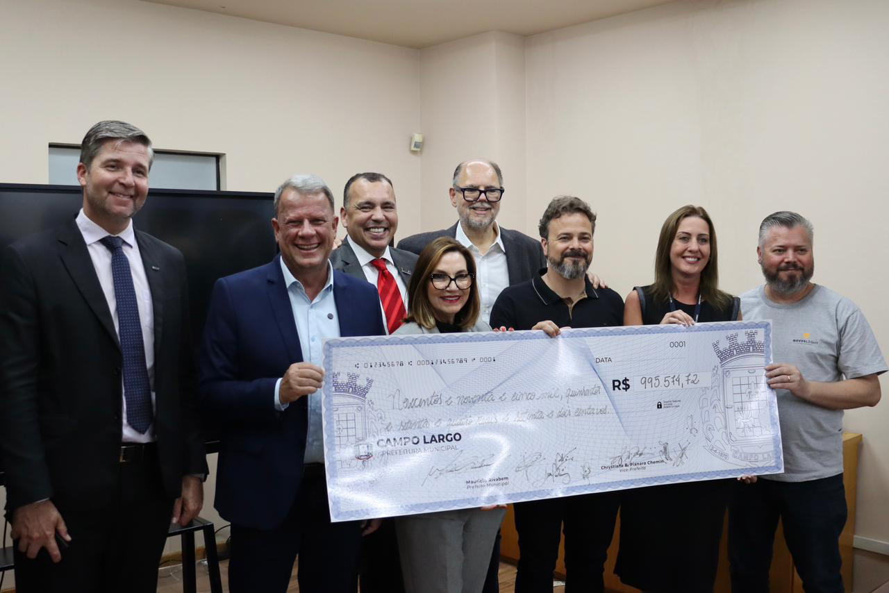 Campo Largo recebe investimento de R$ 995 mil do Estado para investir em inovação