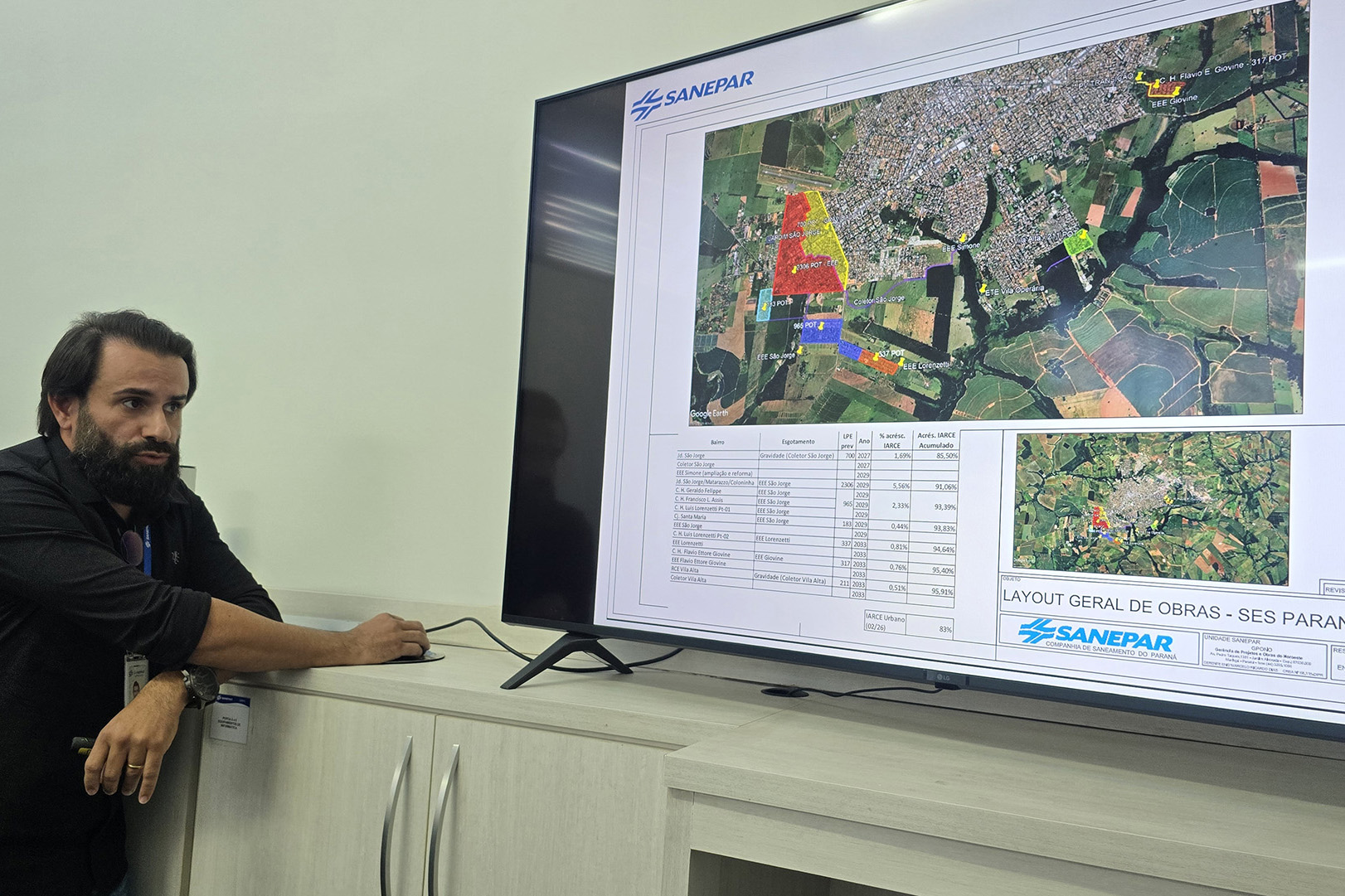 Sanepar vai investir R$ 108 milhões e universalizar o esgoto em Paranavaí