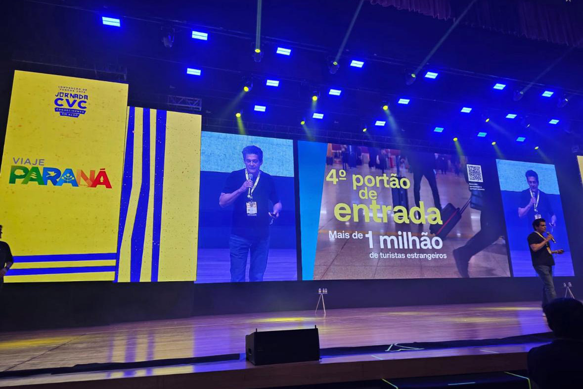 Mais 2 mil profissionais são impactados pelo turismo do Paraná em convenção da CVC