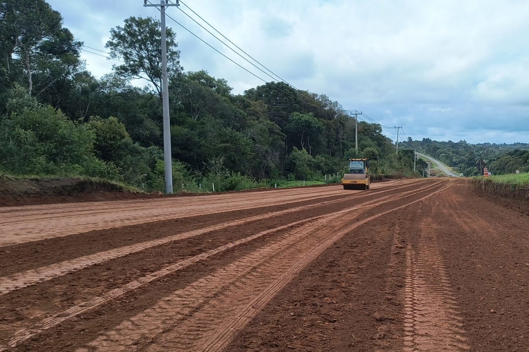 Duplicação da PRC-466 entre Turvo e Palmeirinha