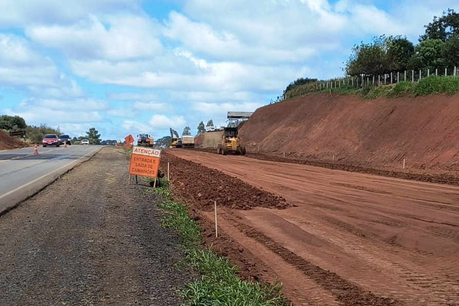 Duplicação da PRC-466 entre Turvo e Palmeirinha