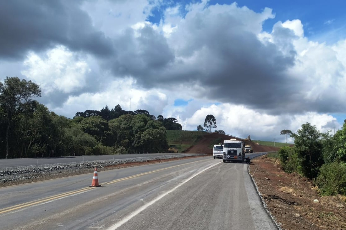 Duplicação da PRC-466 entre Turvo e Palmeirinha