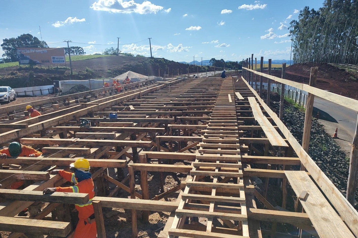 PRC-466 Whitetopping Pitanga a Turvo - Viaduto PR-456