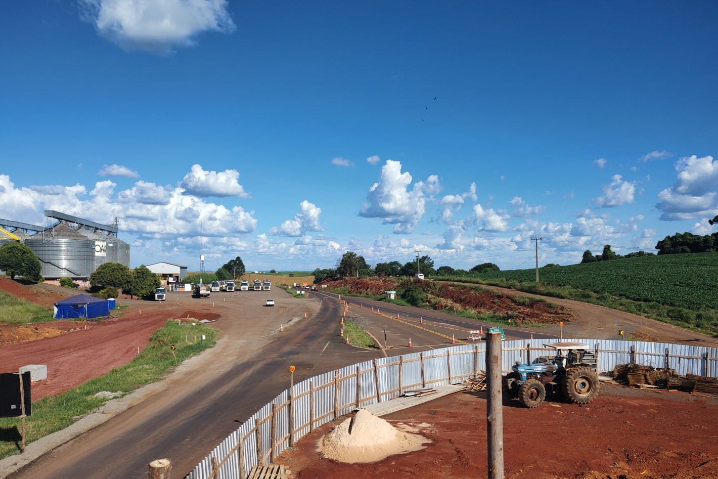 PRC-466 Whitetopping Pitanga a Turvo - Viaduto PR-456