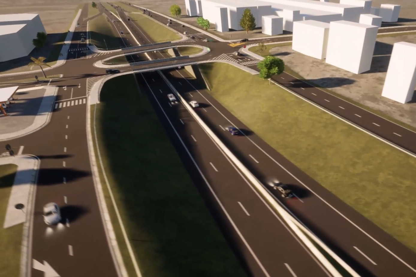 Trevo da Esperança em Cambé (maquete)