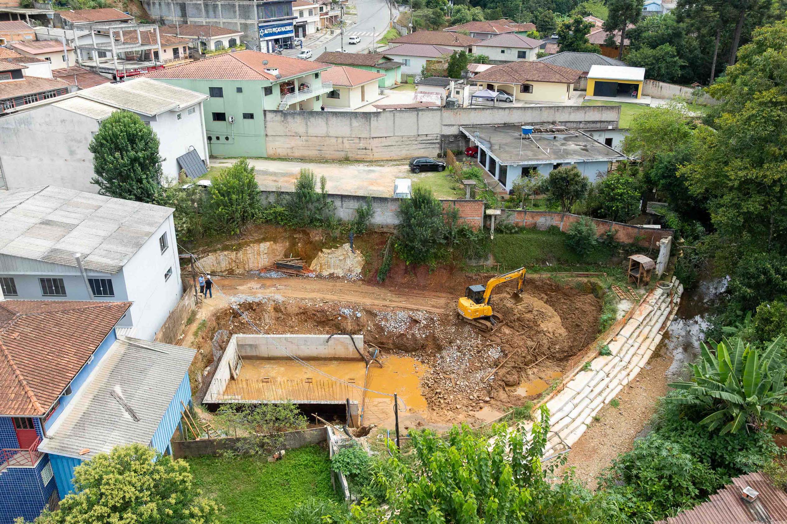 Sanepar acelera obras de esgoto em Rio Branco do Sul rumo à universalização