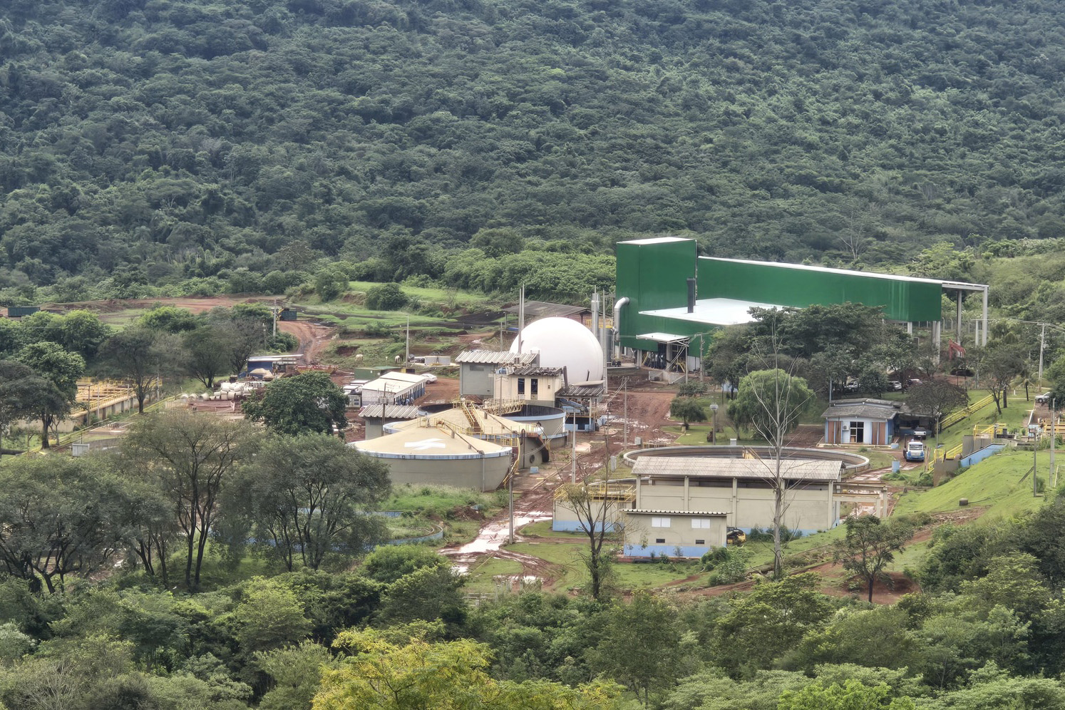 Obra na ETE Norte visa fornecimento de energia para operação da própria unidade