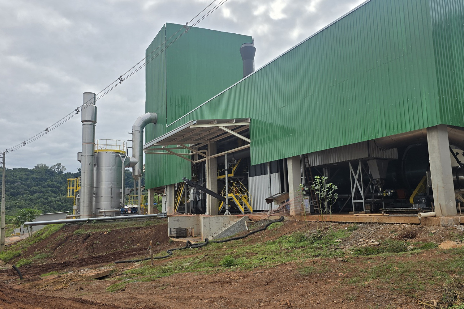 Obra na ETE Norte visa fornecimento de energia para operação da própria unidade