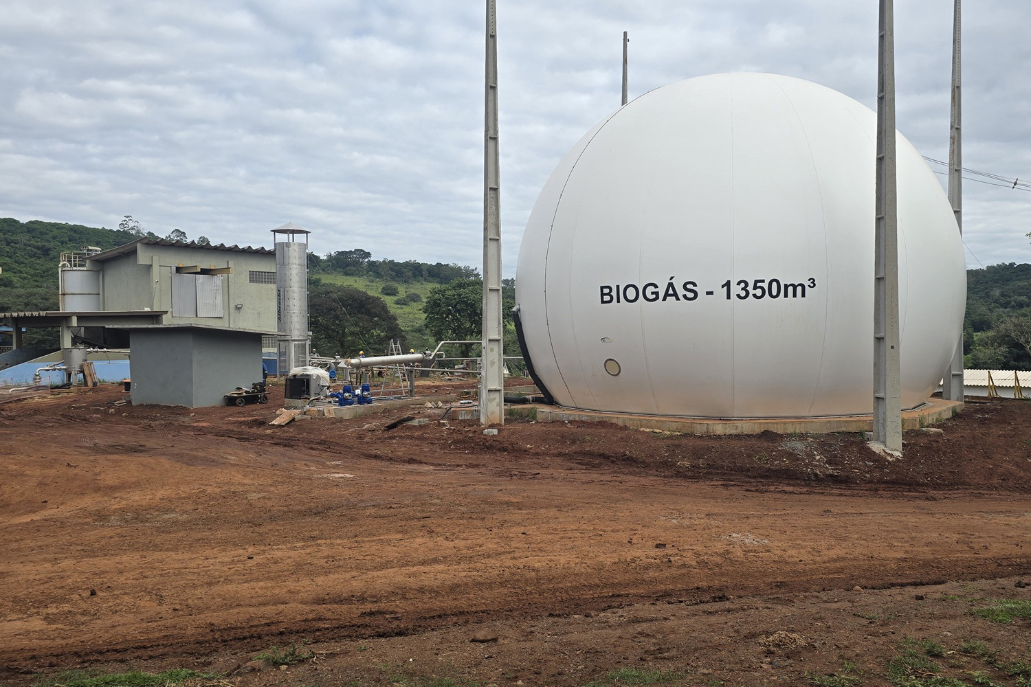 Obra na ETE Norte visa fornecimento de energia para operação da própria unidade