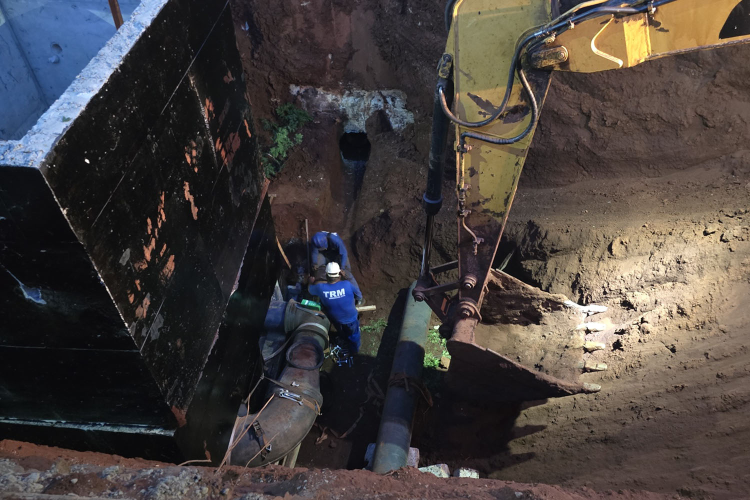 Sanepar conclui etapa crucial da obra que duplica capacidade de água na Zona Norte