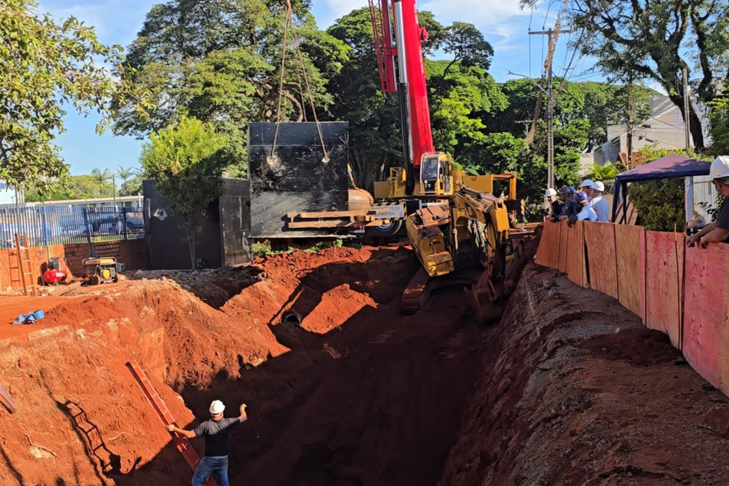 Sanepar conclui etapa crucial da obra que duplica capacidade de água na Zona Norte