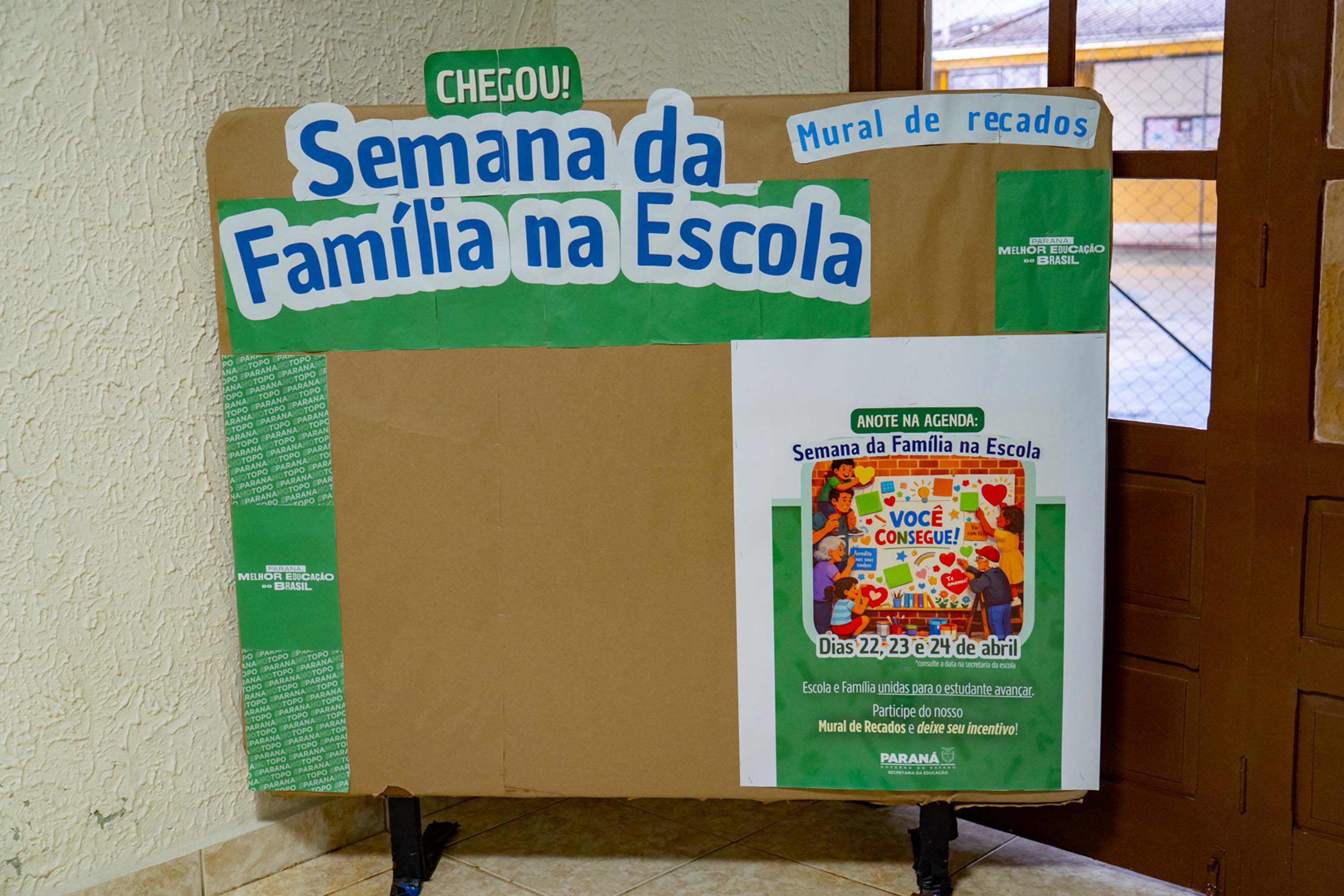 Semana da Família na Escola mobiliza pais e responsáveis em mais de 2 mil colégios estaduais