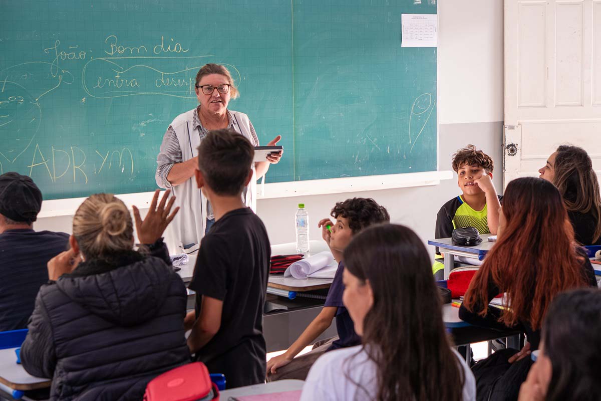 Dia da Escola integra famílias e equipes em unidades do Parceiro da Escola