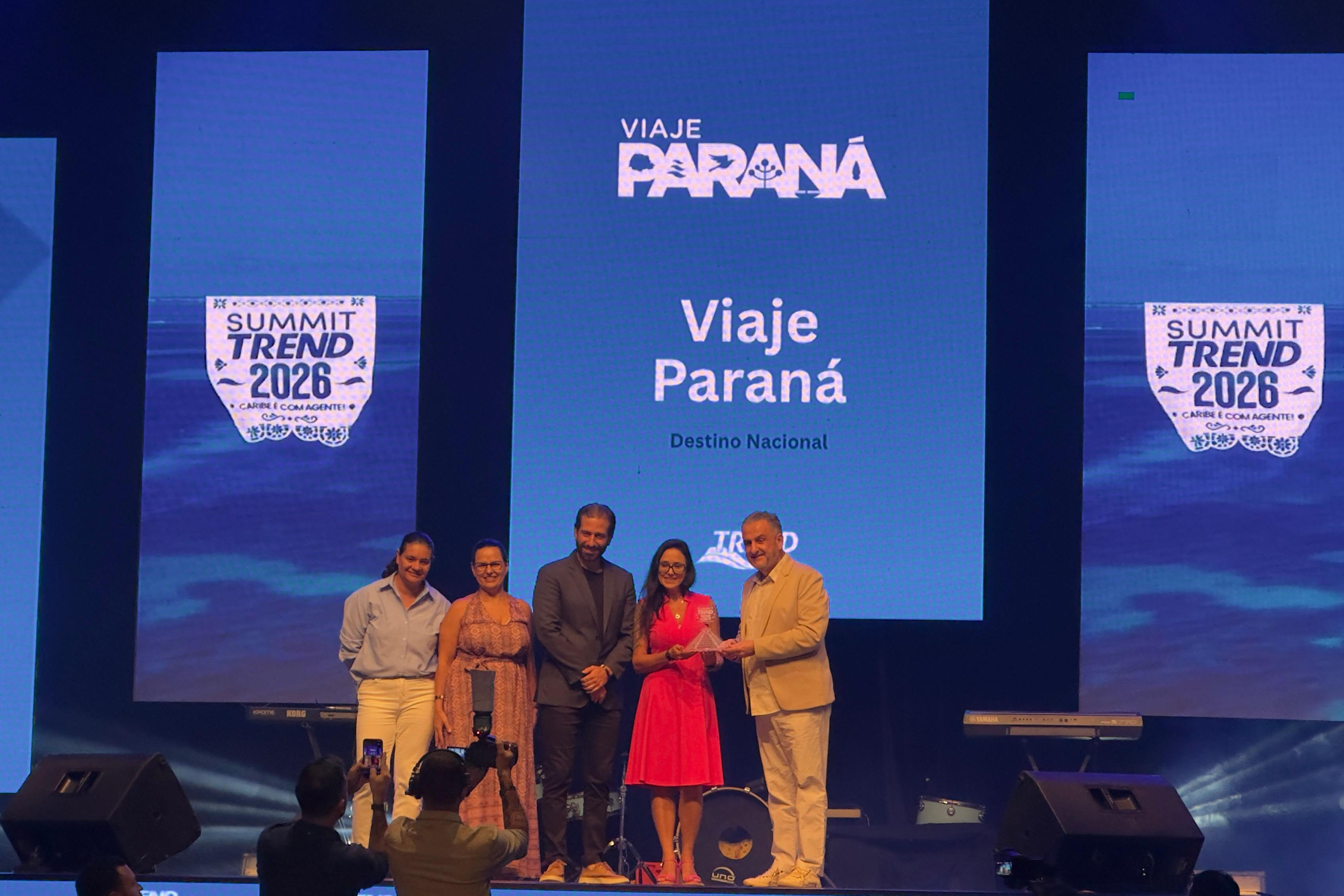 Paraná ganha prêmio após alavancar a venda de seus destinos em operadora nacional 