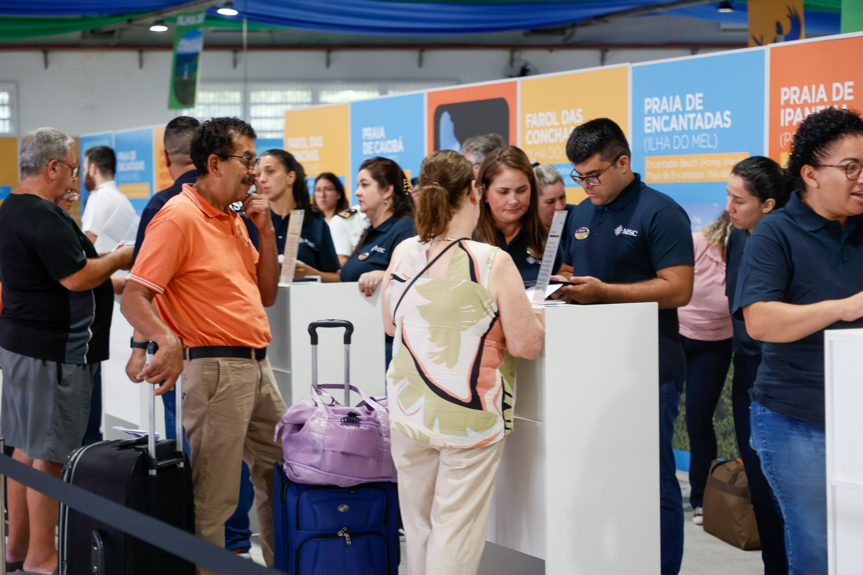 Temporada de cruzeiros pode trazer 36% mais turistas a cada parada no Litoral do Paraná