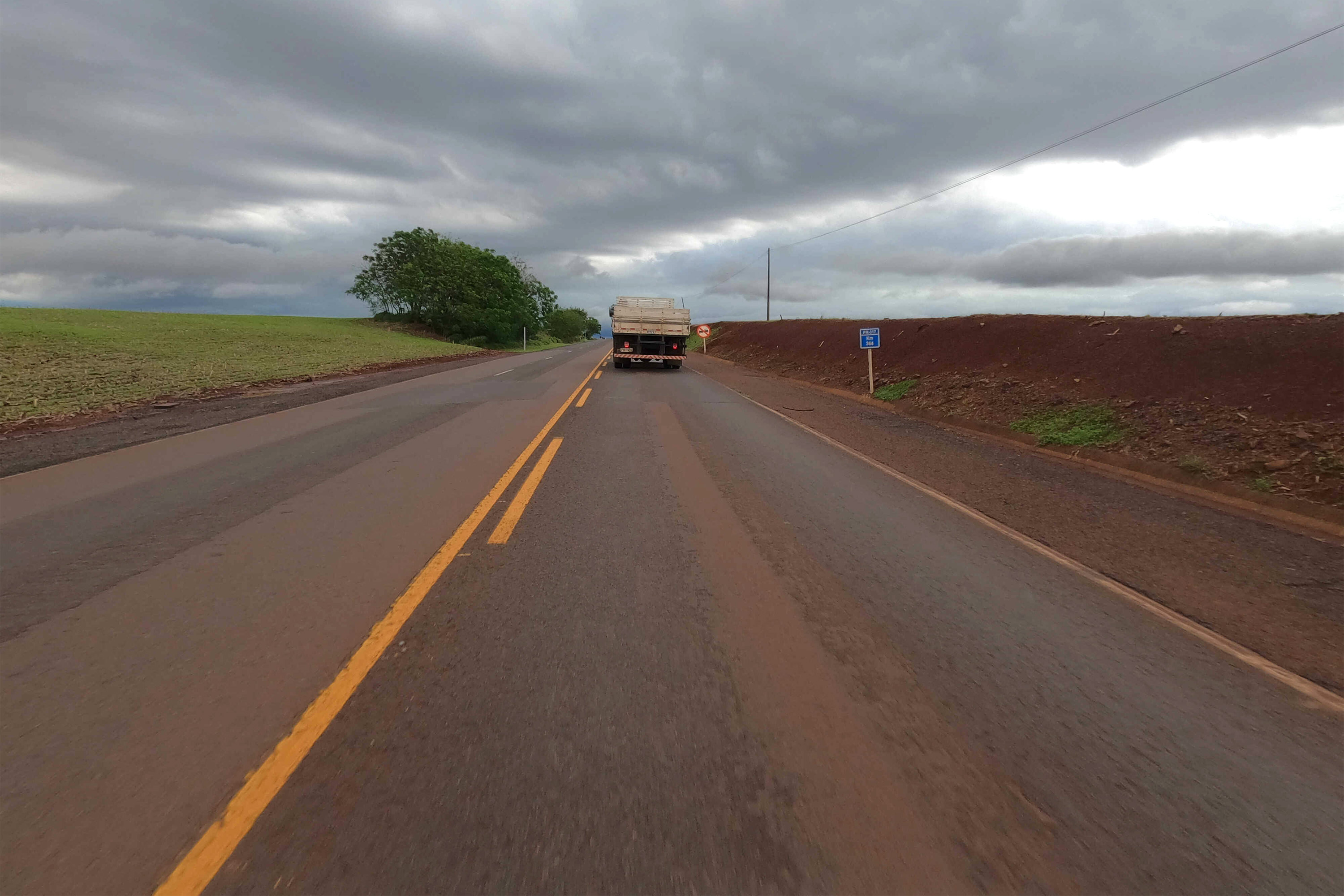 PR-317 entre Toledo e Assis Chateaubriand