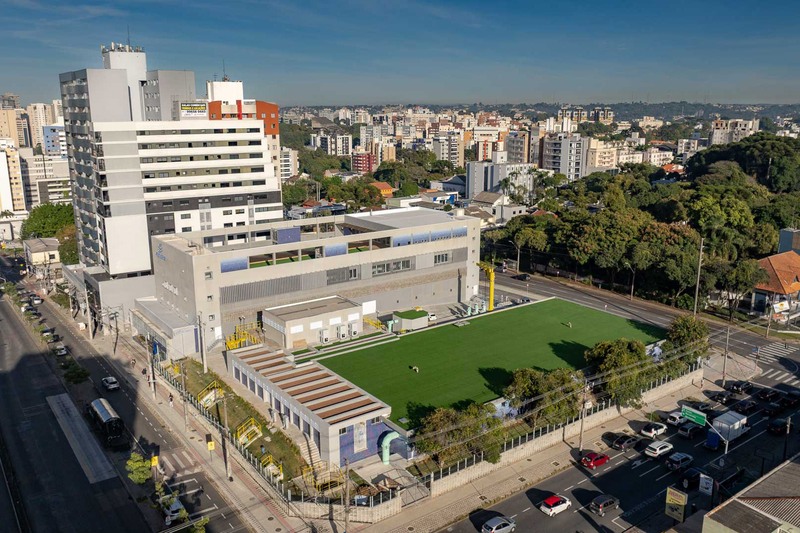 Sanepar inaugura centro que aumenta em 60% a reservação de água no Norte de Curitiba