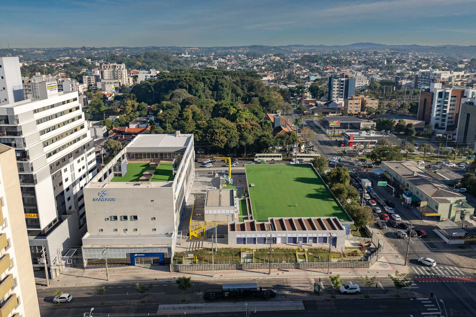 Sanepar inaugura centro que aumenta em 60% a reservação de água no Norte de Curitiba