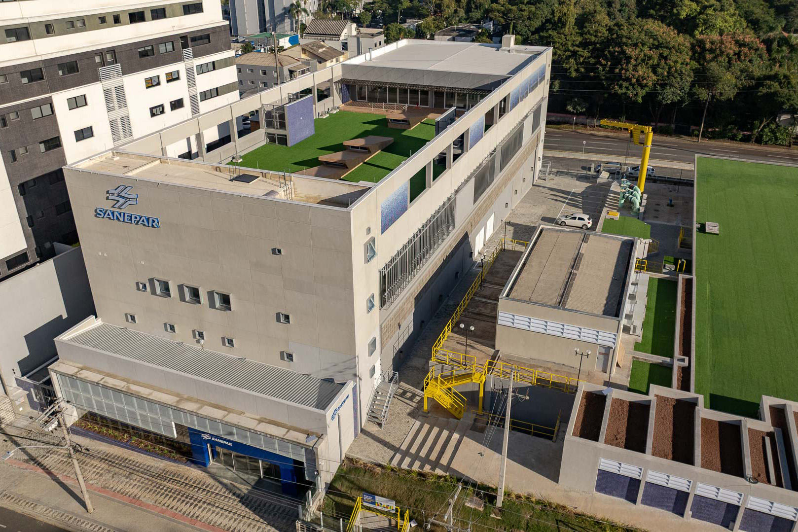 Sanepar inaugura centro que aumenta em 60% a reservação de água no Norte de Curitiba