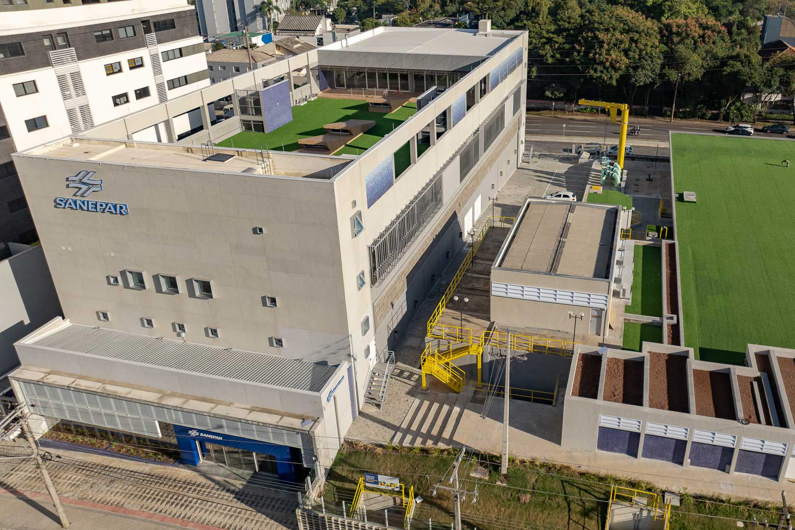 Sanepar inaugura centro que aumenta em 60% a reservação de água no Norte de Curitiba
