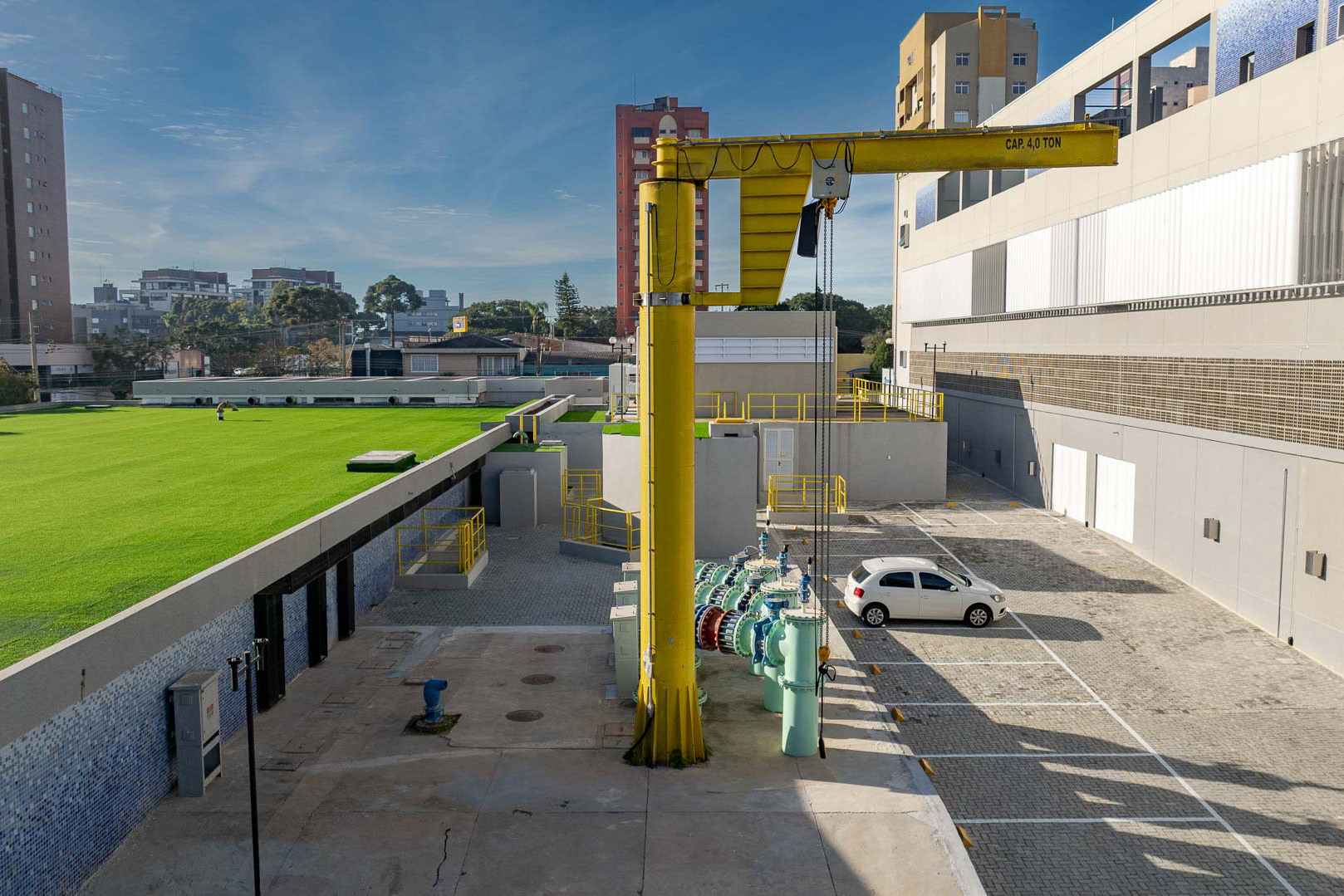 Sanepar inaugura centro que aumenta em 60% a reservação de água no Norte de Curitiba
