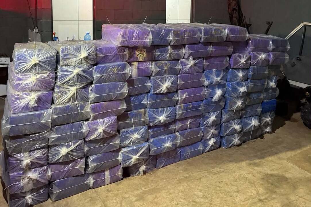 PCPR apreende mais de 2 toneladas de maconha e prende cinco pessoas no Noroeste