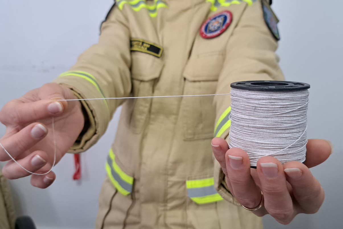 Corpo de Bombeiros alerta para riscos do uso de cerol e linhas cortantes em pipas