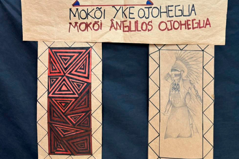 Professora de colégio estadual usa grafismos e artesanatos indígenas para ensinar Geometria e Trigonometria