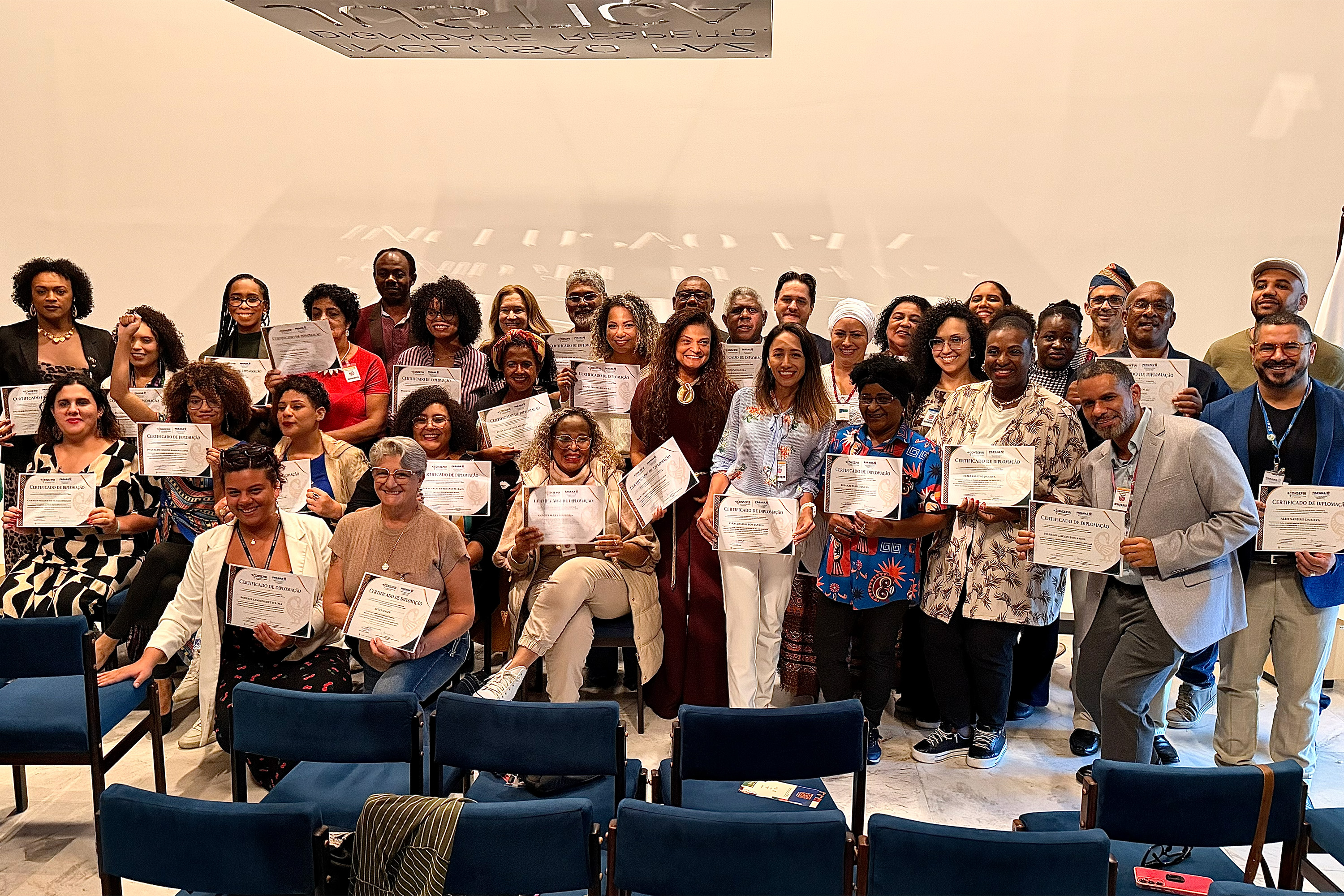 Consepir empossa novos conselheiros e reforça políticas de igualdade racial no Paraná